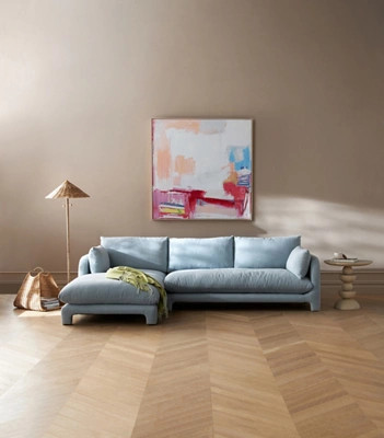 Mora Two-Piece L-Shaped Sectional | Anthropologie (US)