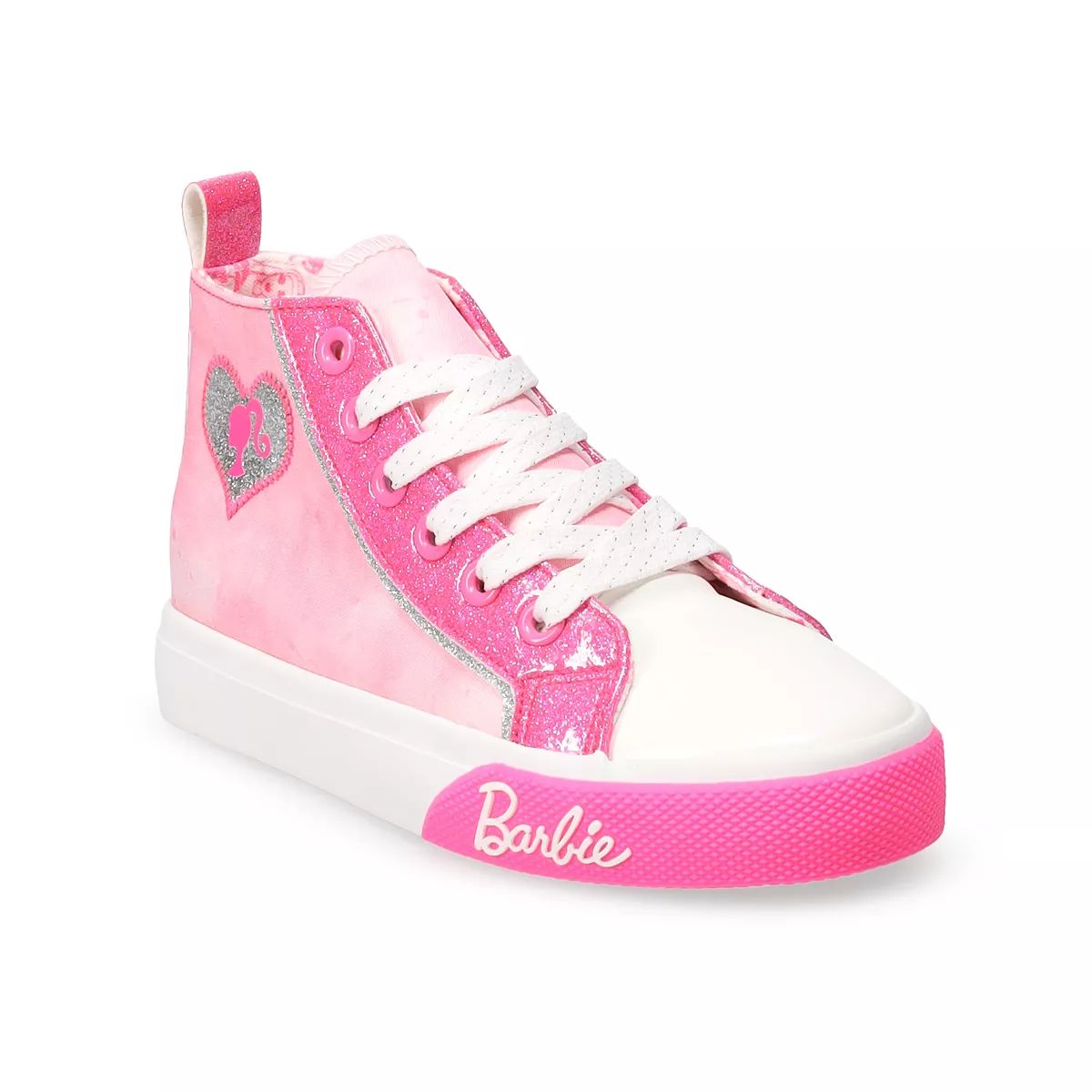 Barbie Little Kid Girls' High-Top Sneakers | Kohl's