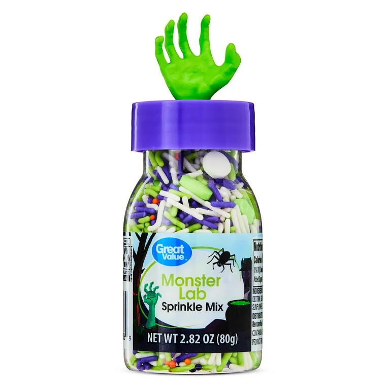 Great Value Green Monster Lab Sprinkle Mix, 2.82 oz | Walmart (US)