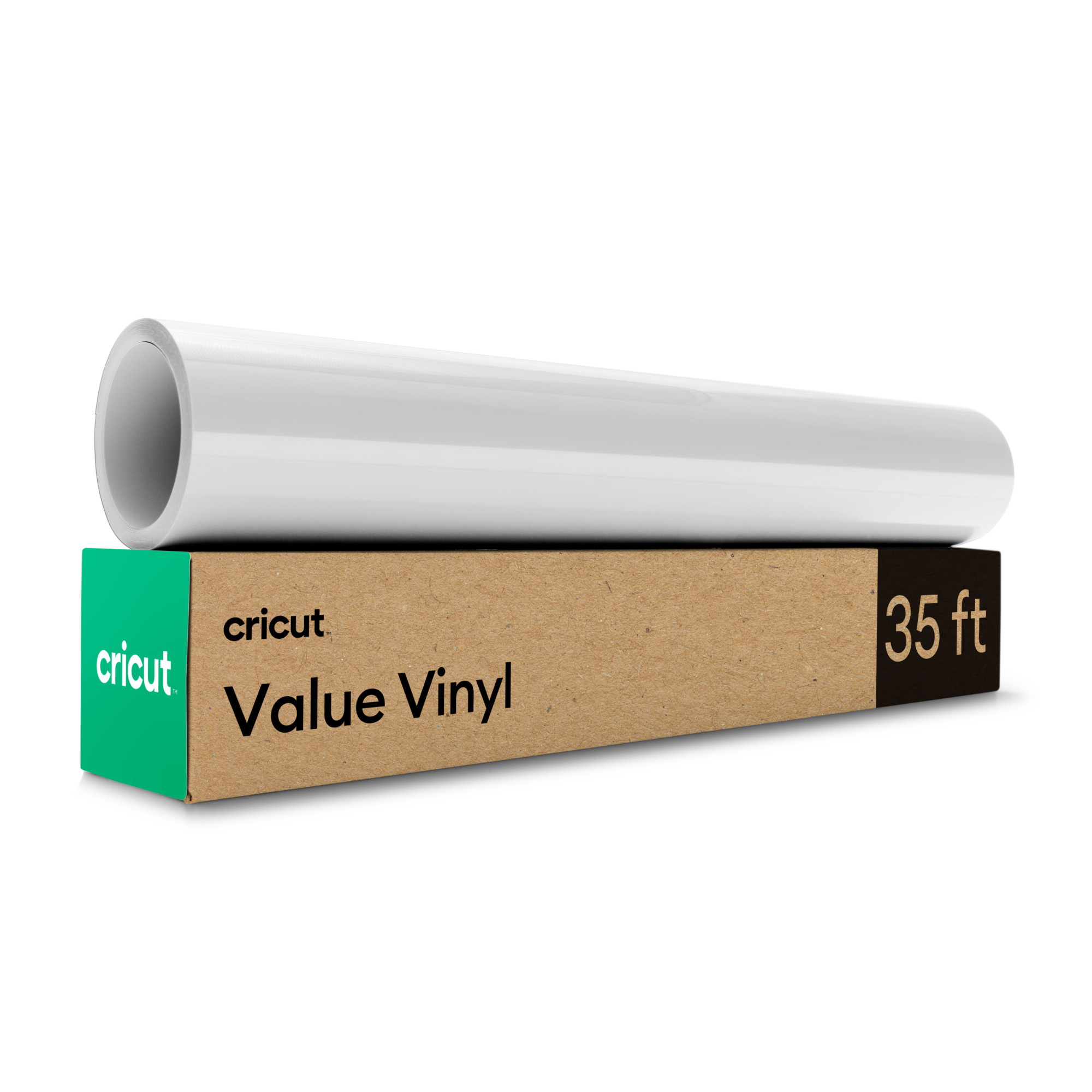 Cricut Value Vinyl | Permanent | 35 ft | White | Cricut