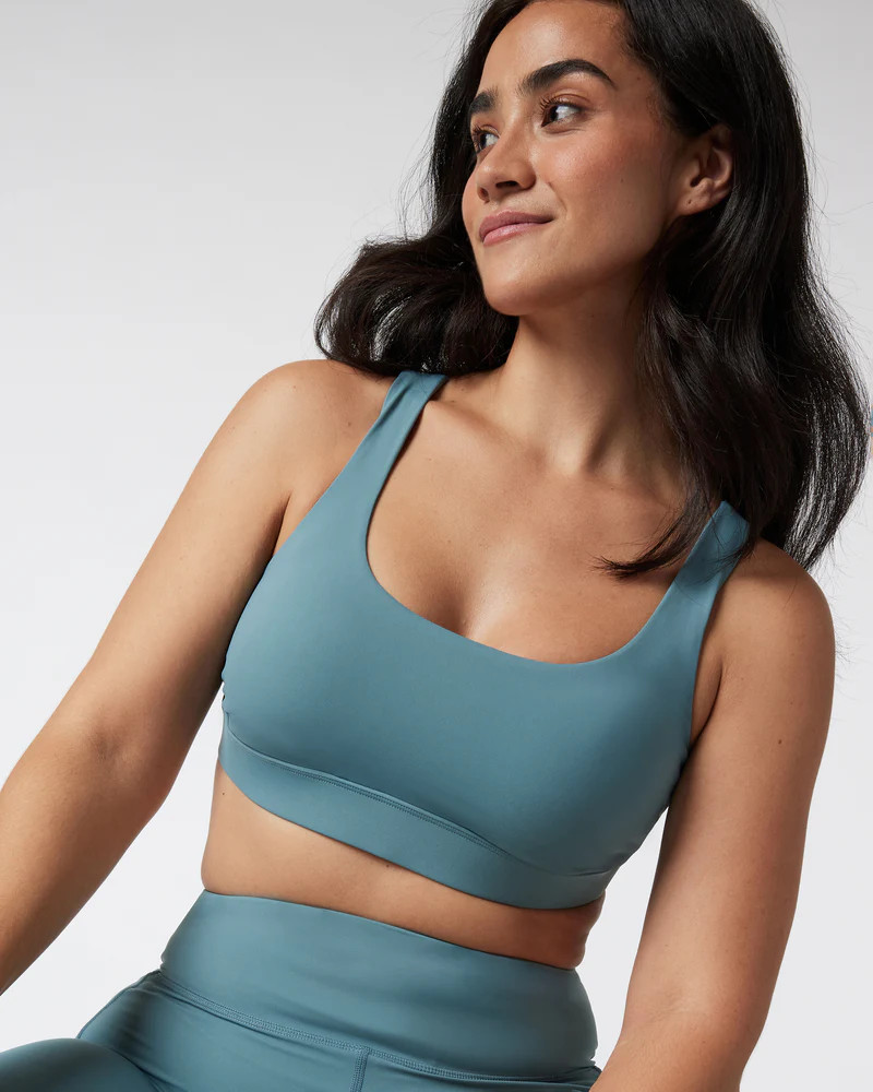 Stride Bra | Atlantic Open-Back Sports Bra | Vuori | Vuori Clothing (US & Canada)