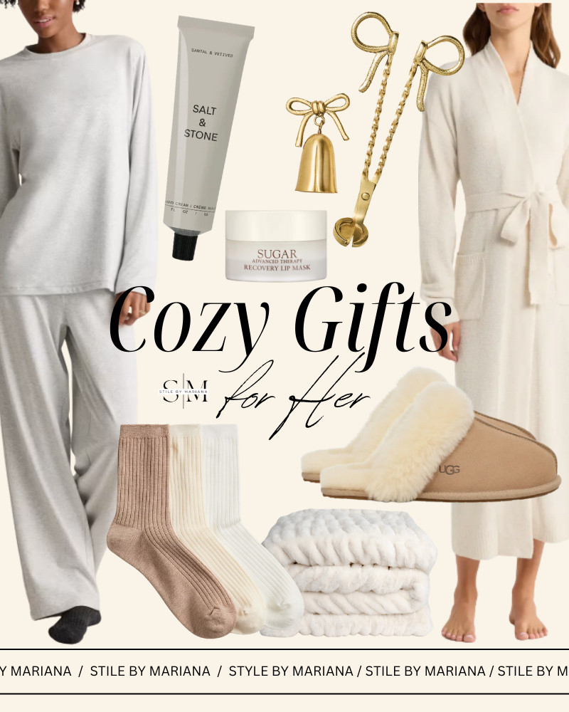 Cozy Gifts for Her 🤍
Think soft knits, luxe loungewear, comfy slippers, warm accessories, and thoughtful cozy essentials she’ll actually use. These cozy gift ideas are perfect for moms, sisters, friends, or anyone who loves staying in during the colder months. Great for Christmas gifts, winter birthdays, or just because.
 

#LTKGiftGuide #LTKHoliday