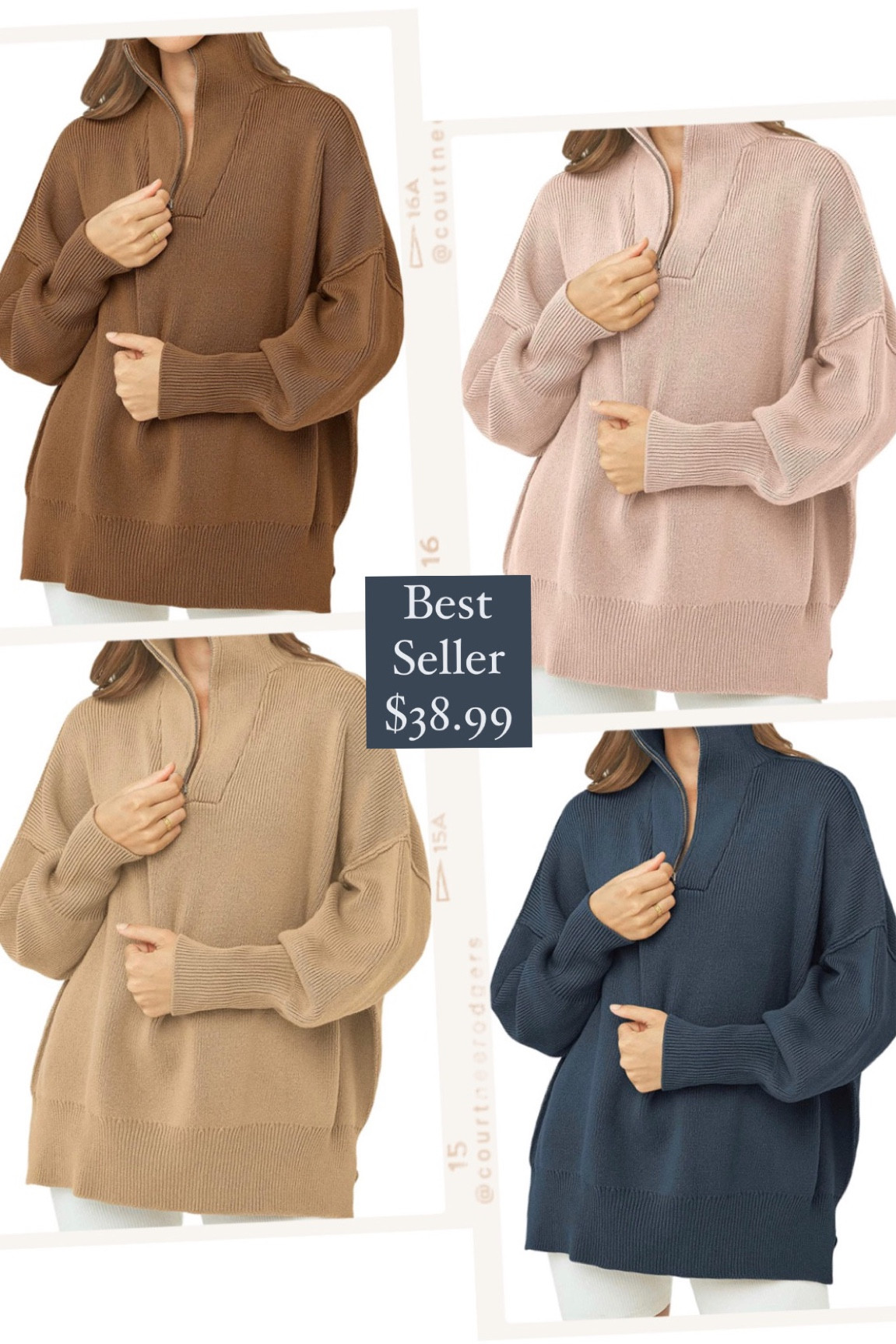 Amazon Fashion Sweater // Half Zip sweater 💗 I have size small + medium, both fit great! 

Amazon Fashion, Amazon Sweaters, Fall outfit, fall fashion 

#LTKsalealert #LTKstyletip #LTKunder100