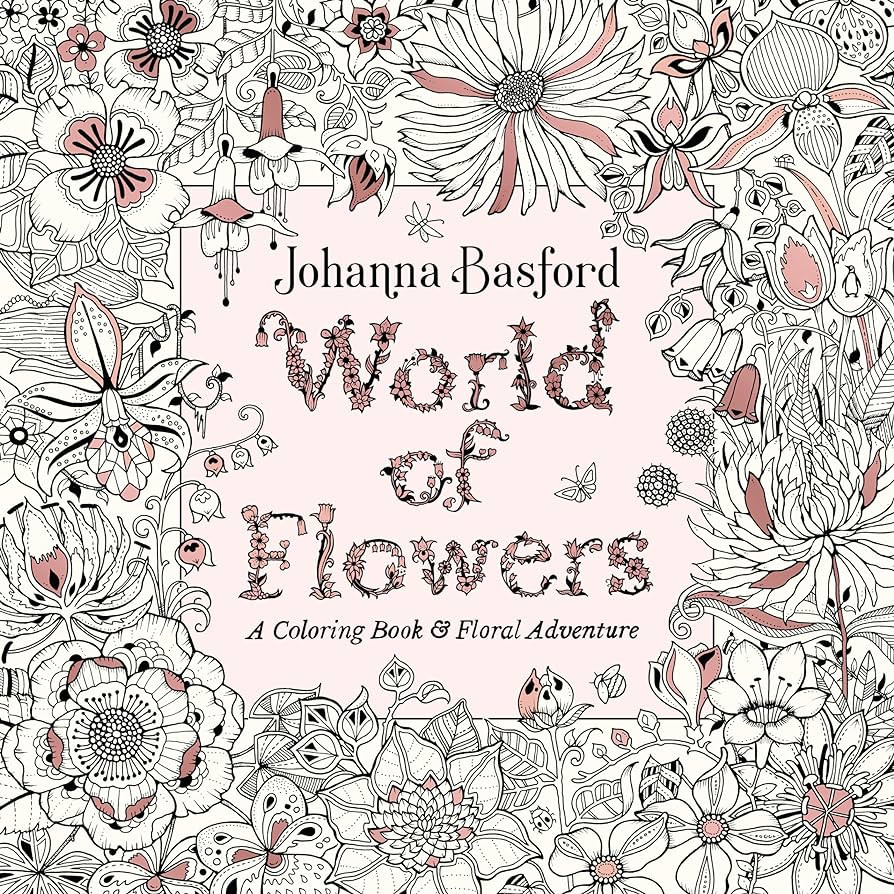 World of Flowers: A Coloring Book and Floral Adventure | Amazon (US)