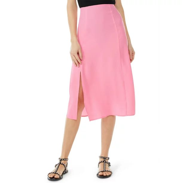 Scoop Women's Slit Skirt - Walmart.com | Walmart (US)