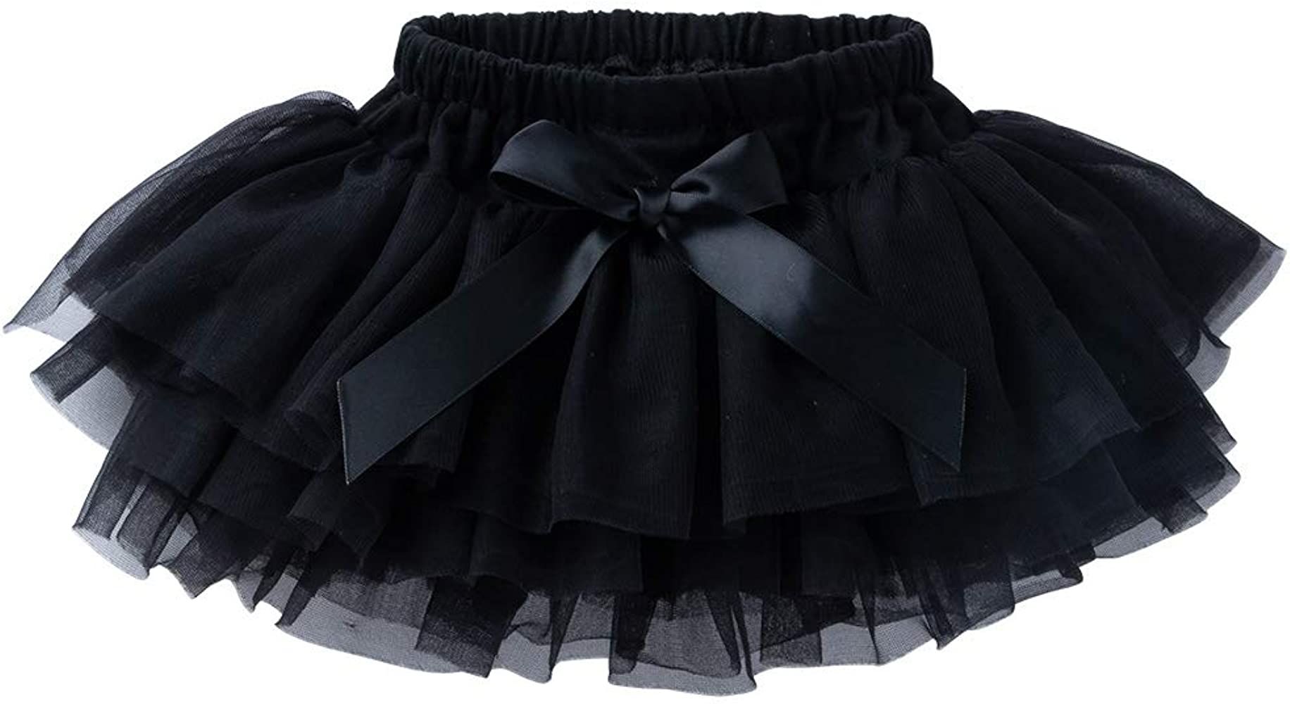 Anbaby Baby Girls Soft Tutu Skirt Toddler Ruffled Pants Diaper Cover | Amazon (US)
