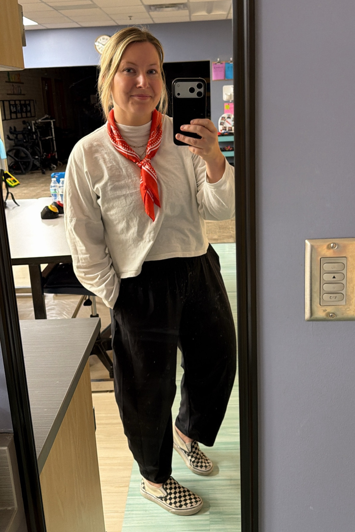 LIVING in these pants now
