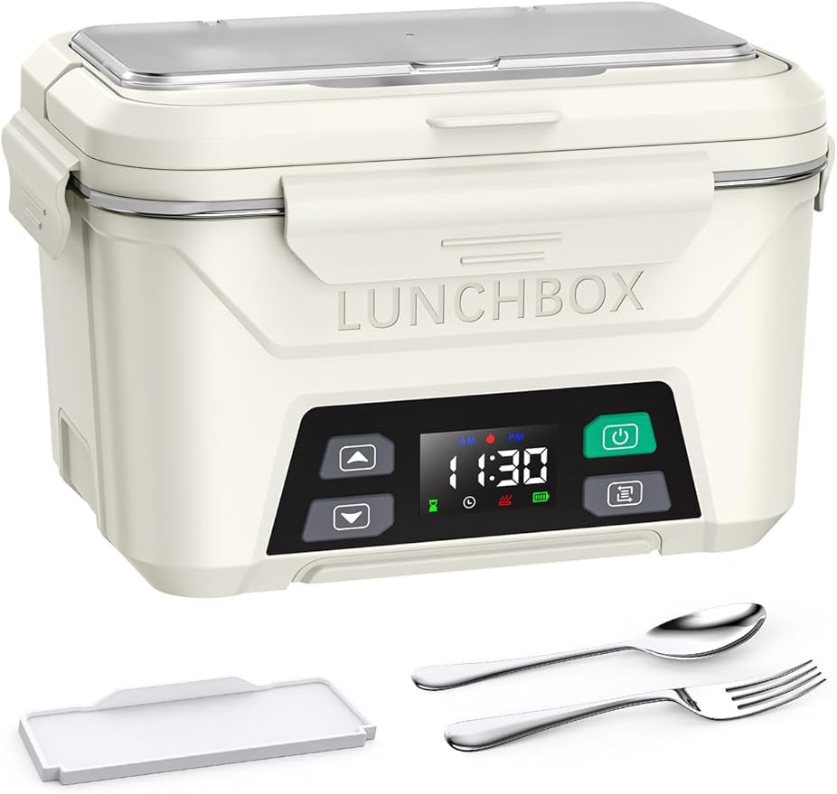 EAST OAK Cordless Electric Lunch Box for Adults, Heated Lunch Box Battery Powered with Automatic ... | Amazon (US)