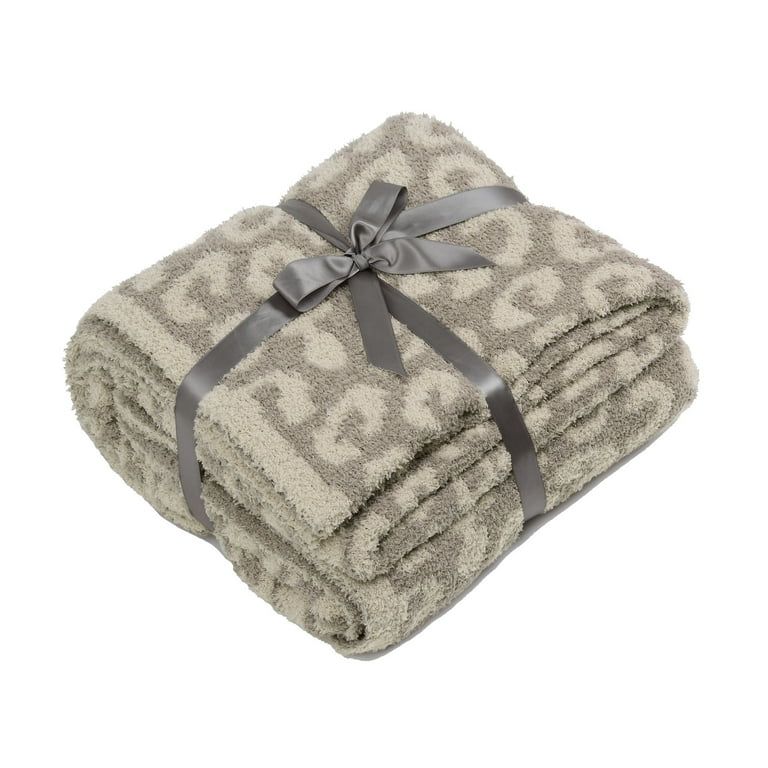 JOOJA Leopard Throw Blankets Soft Cozy Warm MicrofiberAnimal Print Knit Blanketsfor Bed, 50" x 60... | Walmart (US)