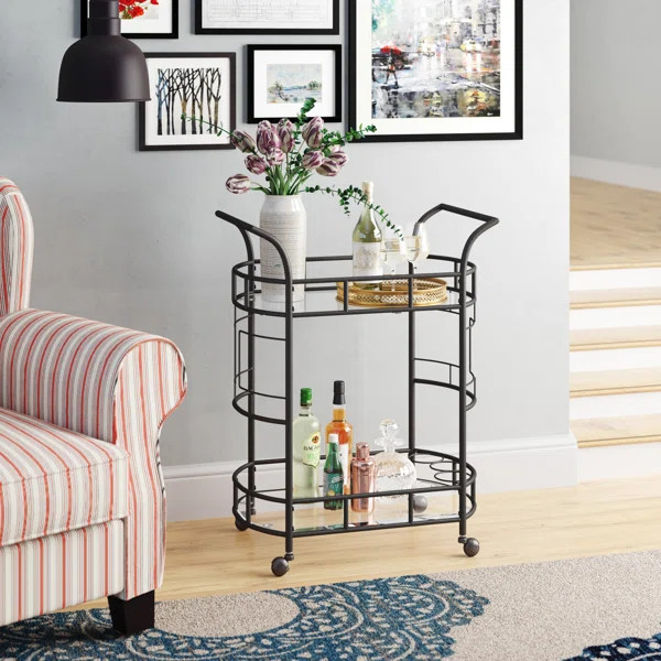 Boswell 2-Tier Bar Cart | Wayfair North America