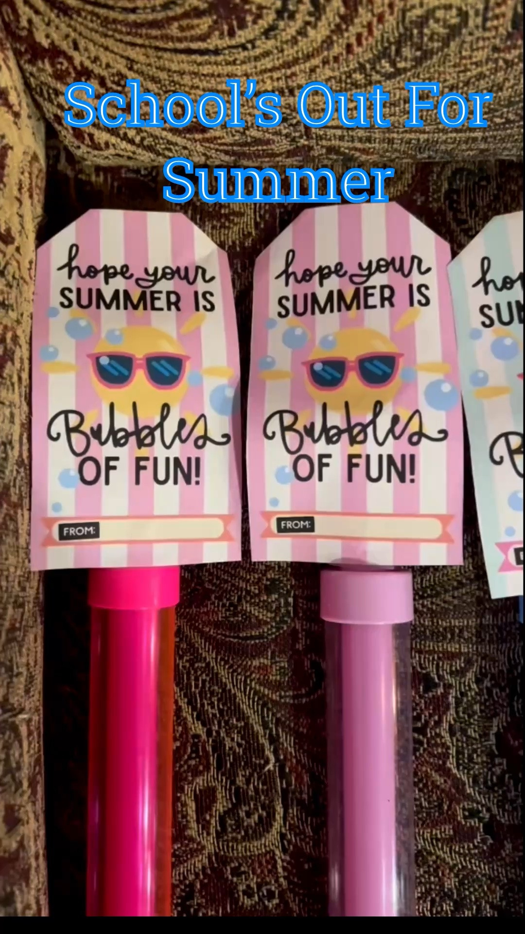 School is out for Summer! @thelettervee has the cutest Printables for End of School Beginning of Summer celebrations! Like Bubble Tags, Backpack 🎒 tags, contact sheets and a Snapshot Project to reflect on the highlights of the school year!

#LTKKids #LTKmomlife #LTKstorytime