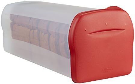 Rubbermaid Specialty Bread Keeper Food Storage Container , Red 1777190 | Amazon (US)