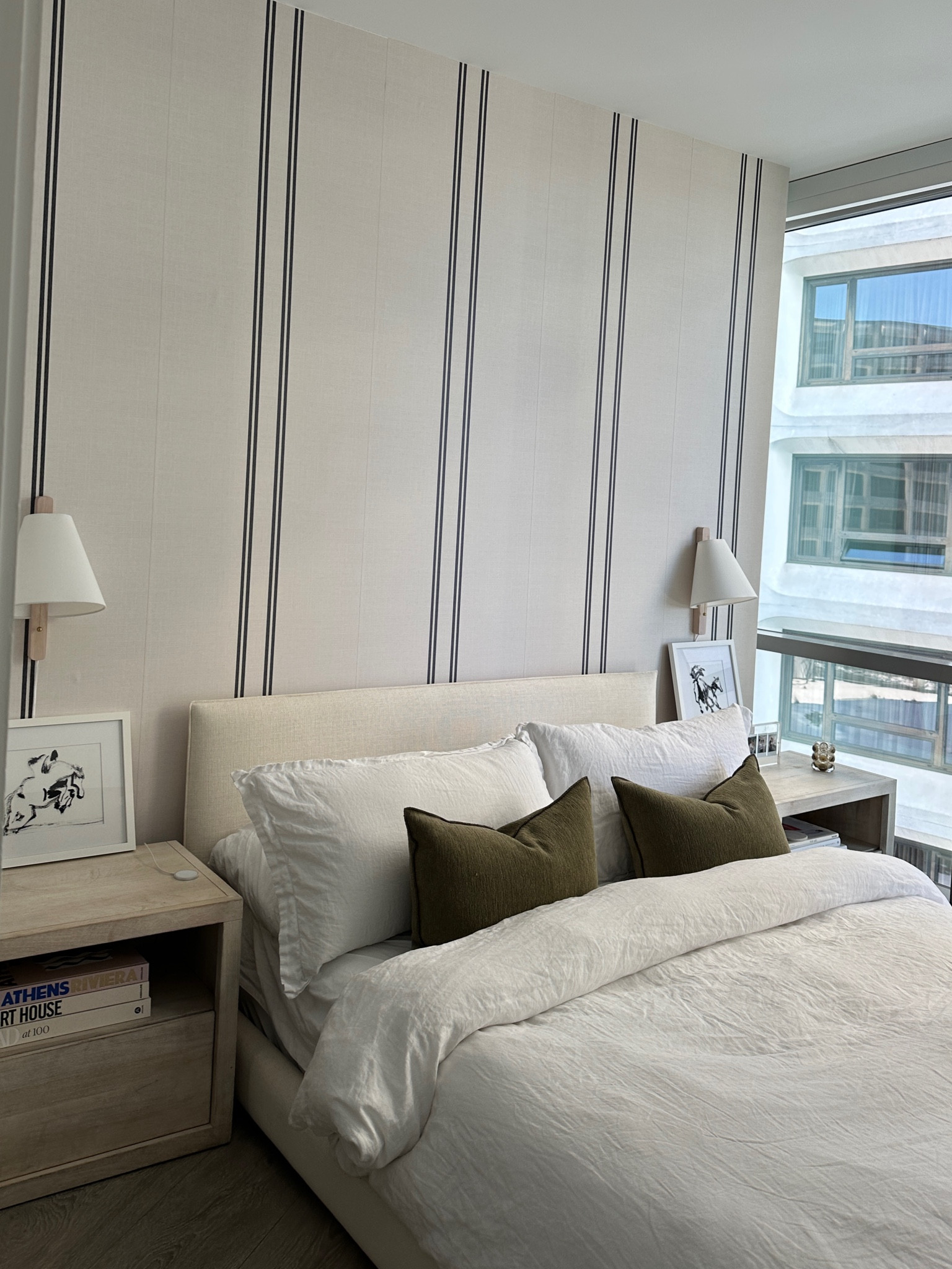 peel and stick wallpaper transformation 