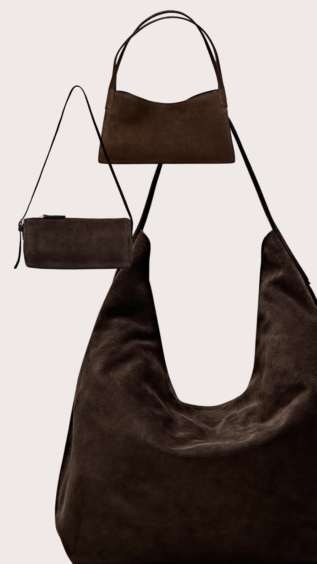 Neue Kollektion. Suede Bag. Von Maxi bis klein. Sooo chic.

#LTKü50 #LTKstyletip #LTKdeutschland
