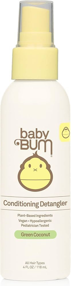 Baby Bum Conditioning Detangler Spray | Leave-In Conditioner Treatment with Soothing Coconut Oil|... | Amazon (US)