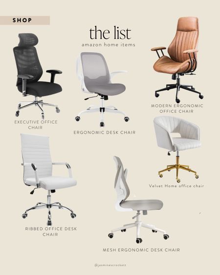 Amazon home: Office chair, desk chairs, rolling chairs, ergonomic chairs. 

#LTKhome