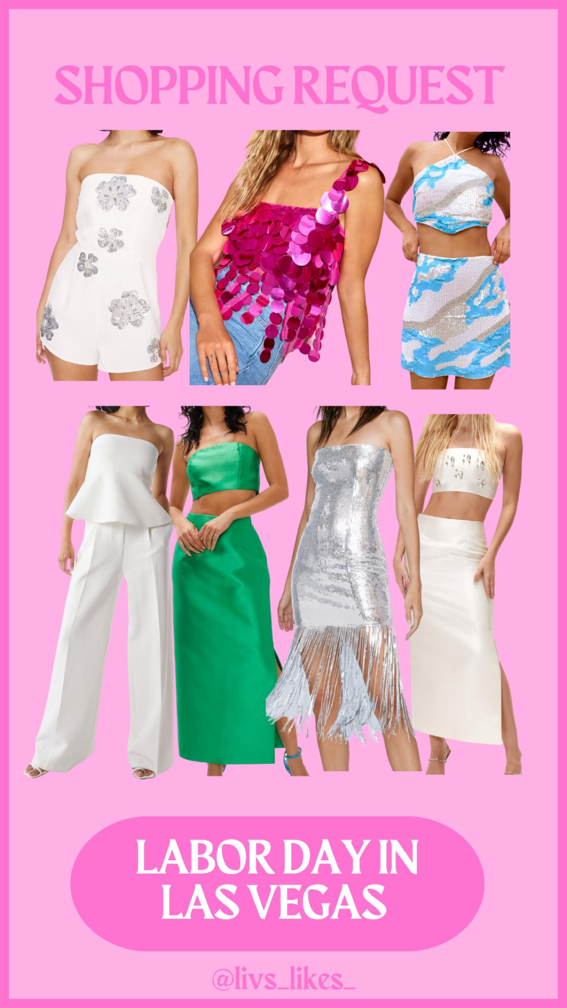 Labor Day in Las Vegas ! #laborday #vegas #lasvegas #sequin #set

#LTKSeasonal #LTKstyletip #LTKFind