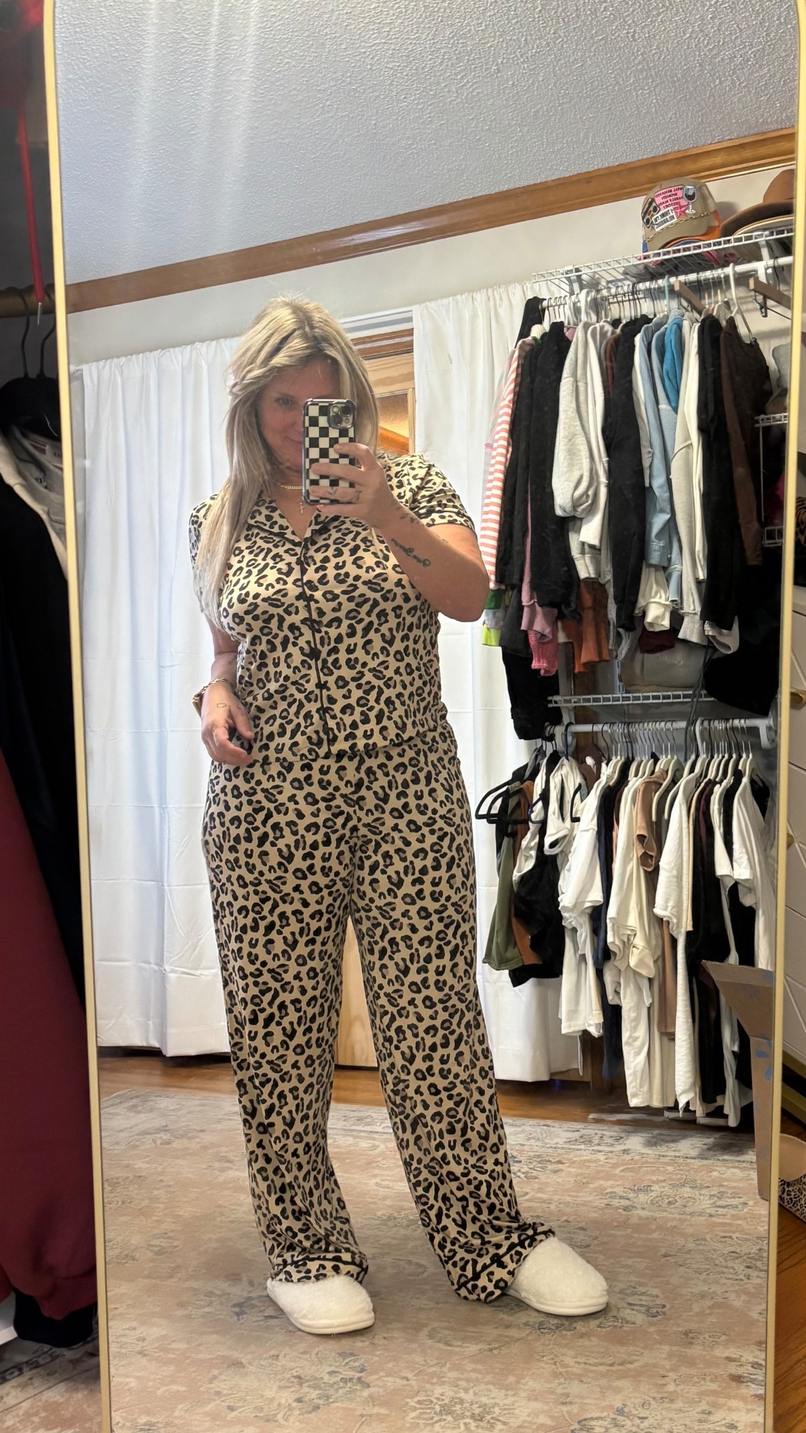 Soft and comfy pjs and some new slippers!
Thank you Walmart!
Size: Large

#LTKMidsize #LTKStyleTip #LTKFindsUnder50