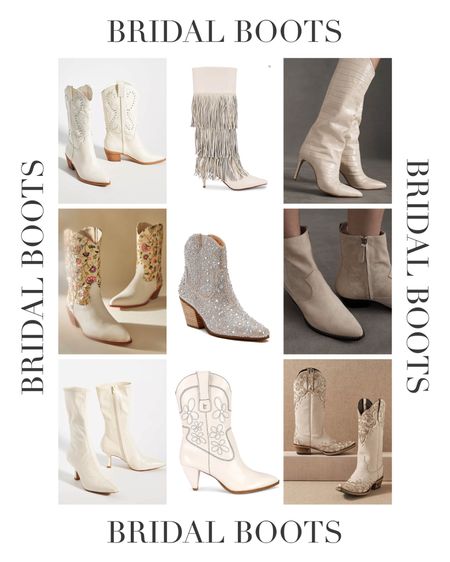 Bridal boots!

#LTKstyletip #LTKshoecrush #LTKwedding