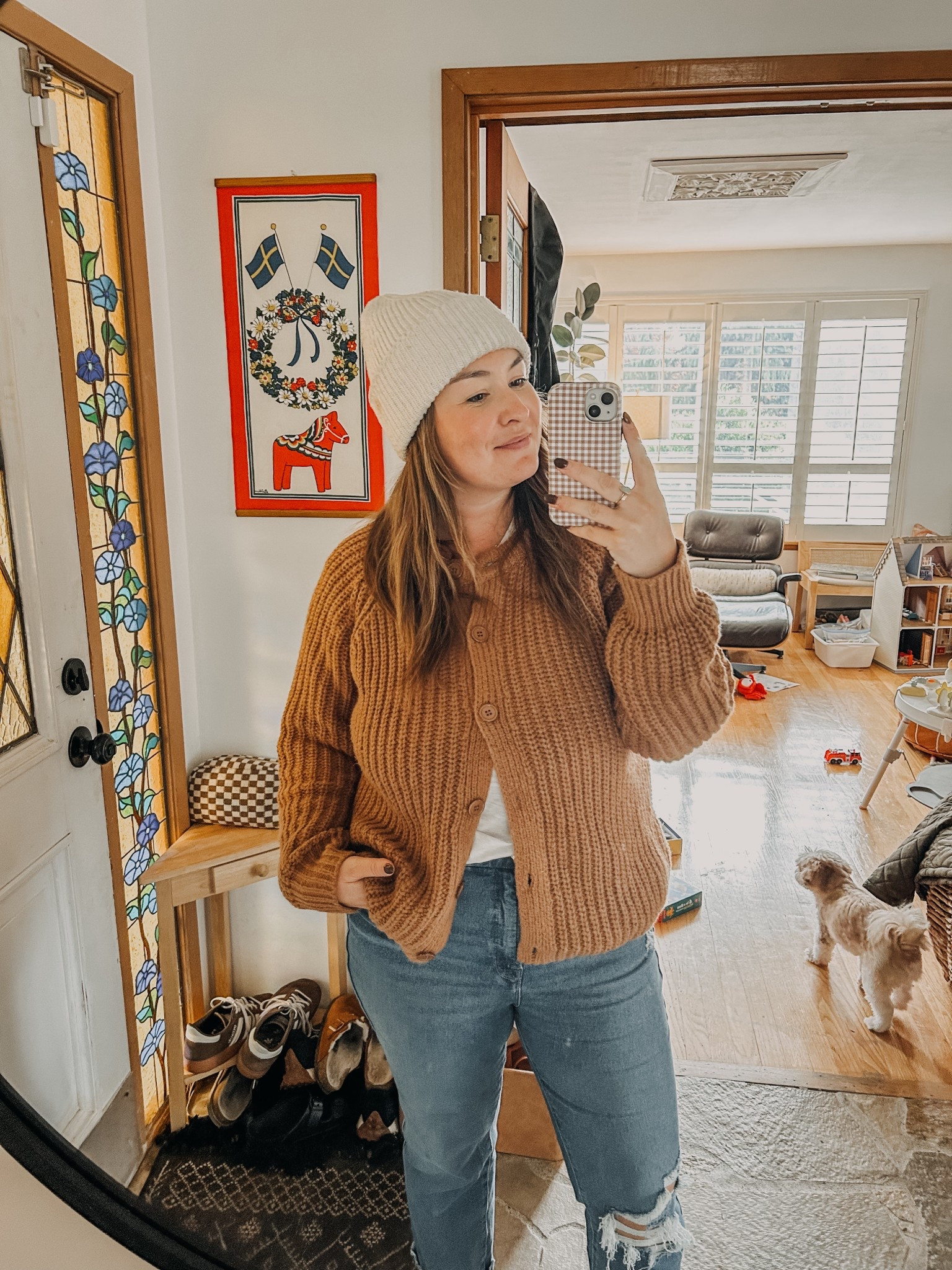 Amazon sweater kept me warm and cozy at the patch this morning!

#LTKFindsUnder50 #LTKSeasonal #LTKMidsize