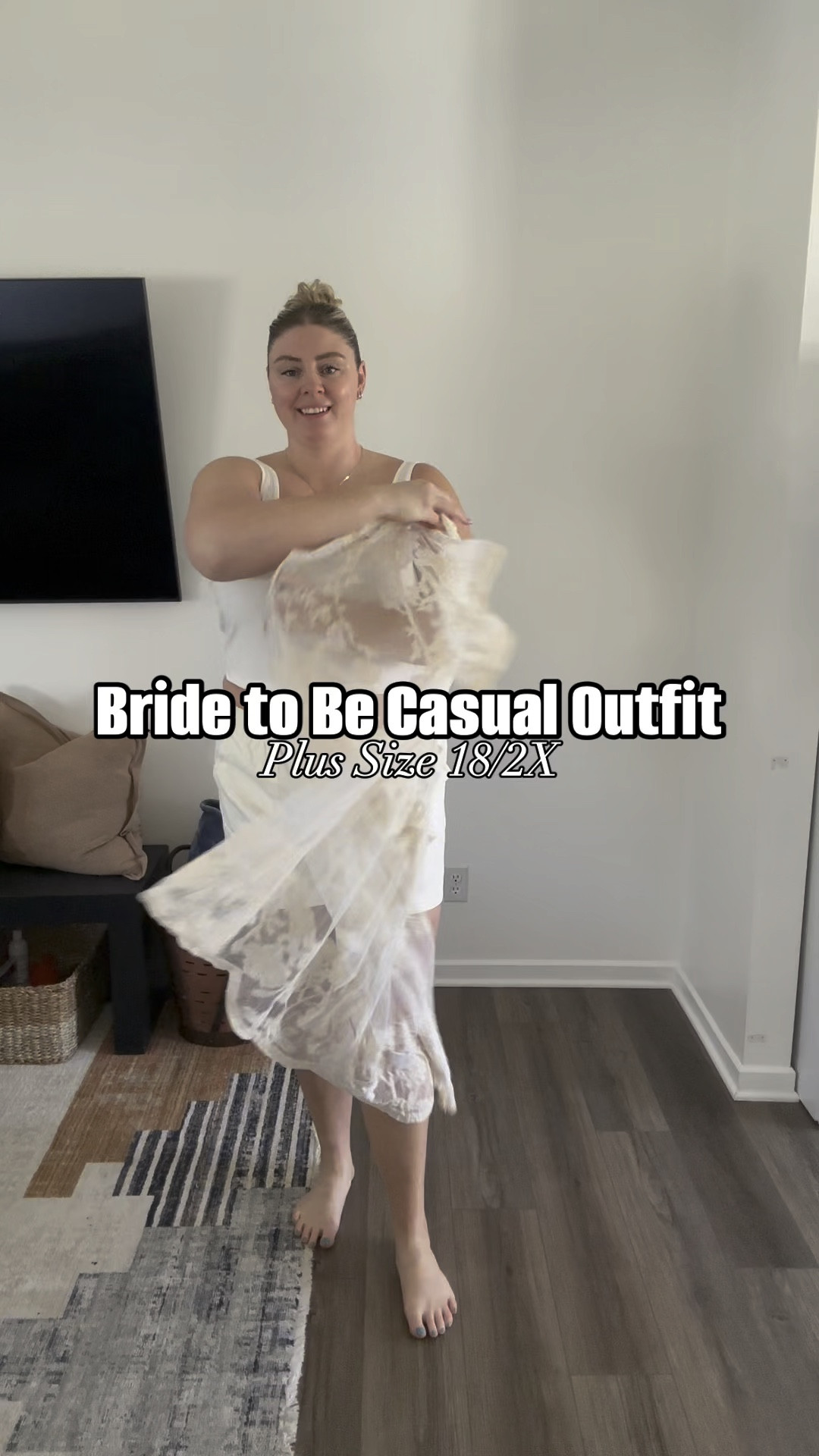 When I put this outfit together, I envisioned it for a bride to be! Thought it would be beautiful on a honeymoon, or summer bride brunch. I think the lace cardigan is an absolute stunner!

Spring outfit, bride to be outfit, bridal outfit, lace, plus size, affordable fashion, curvy, tall, size 18

#LTKplussize #LTKstyletip #LTKmidsize