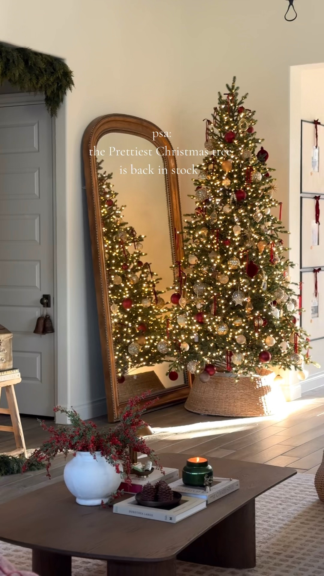 My Christmas tree is back in stock! 🎄

#LTKSeasonal #LTKHome #LTKSaleAlert