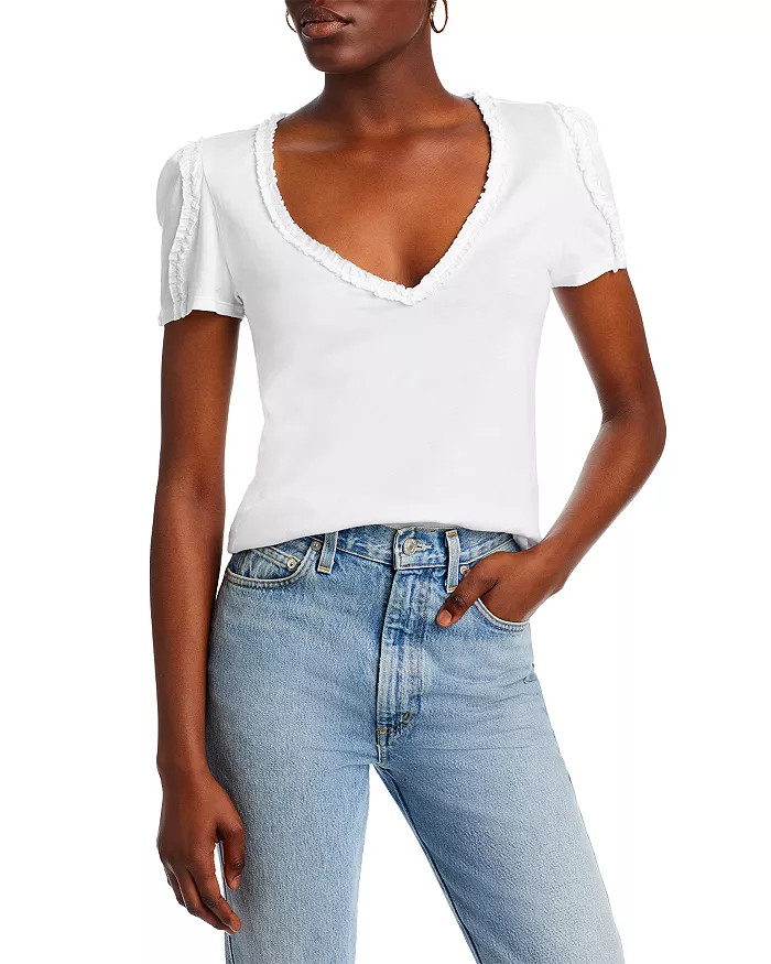 Sabrina Ruffled Tee | Bloomingdale's (US)