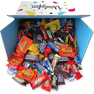 HUGE Assorted Candy PARTY MIX BOX 8.56 LBS/137 OZ Individually Wrapped Candies, Chocolate of All ... | Amazon (US)