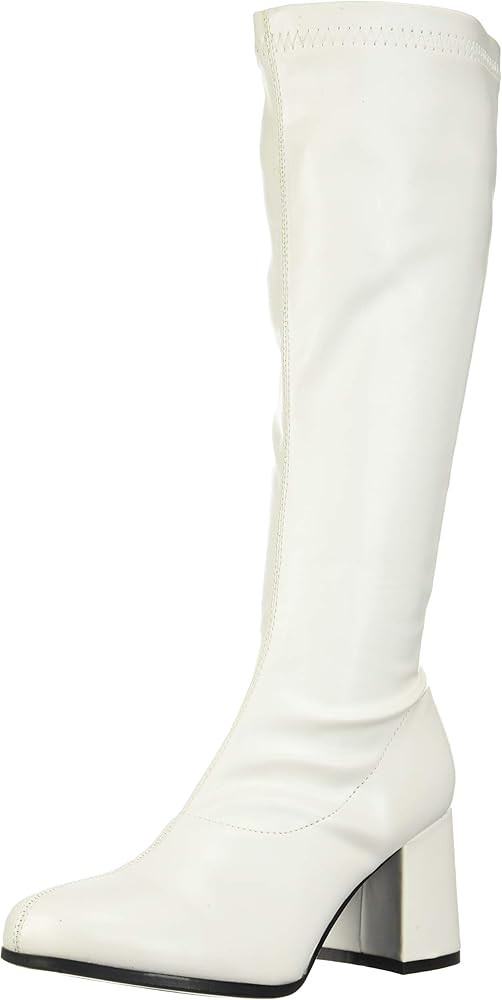 Secret Wishes Go-Go Boots, White | Amazon (US)