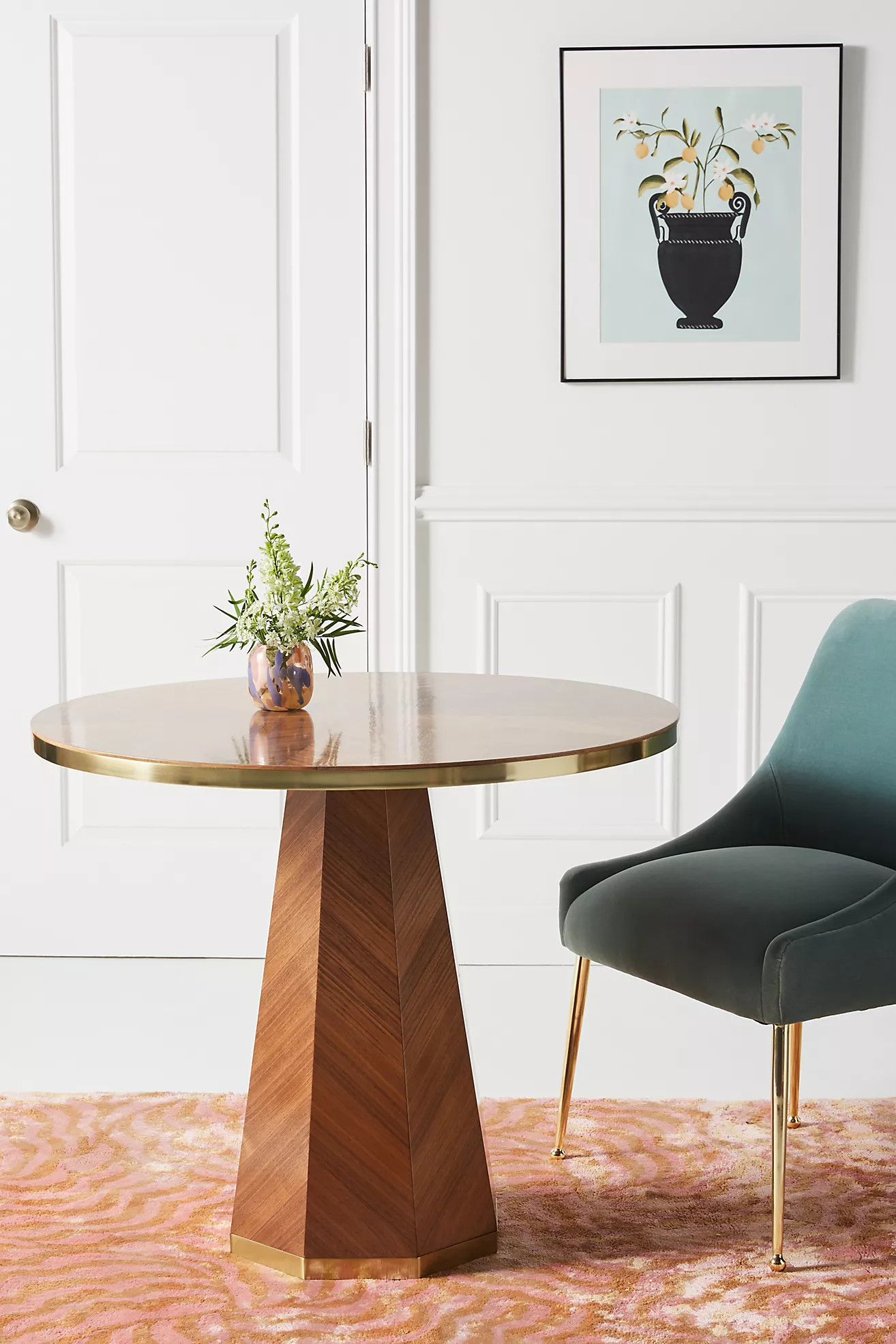 Quillen Marquetry Bistro Table | Anthropologie (US)