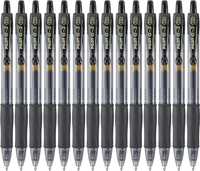 Pilot, G2 Premium Gel Roller Pens, Bold Point 1 mm, Pack of 14, Black | Amazon (US)
