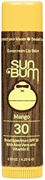 Sun Bum SPF 30 Sunscreen Lip Balm | Vegan and Cruelty Free Broad Spectrum UVA/UVB Lip Care with A... | Amazon (US)