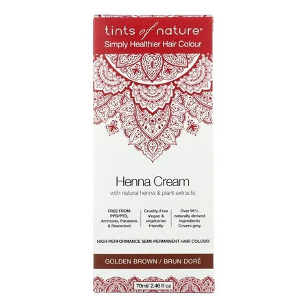 Tints of Nature Henna Cream Golden Brown 2.7 oz Liquid | Walmart (US)