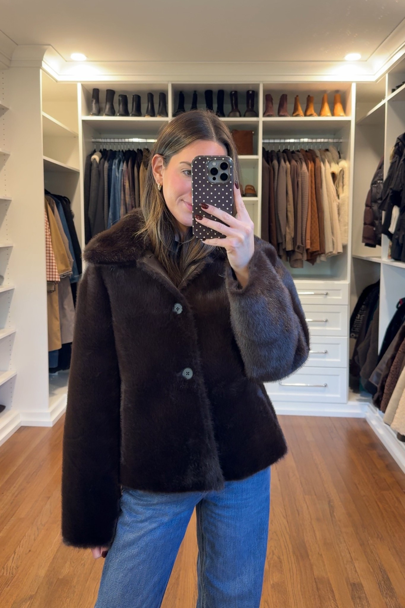 Faux fur coat 
Jacket
Winter jacket 
 Zara 

#LTKHoliday #LTKFindsUnder100 #LTKGiftGuide