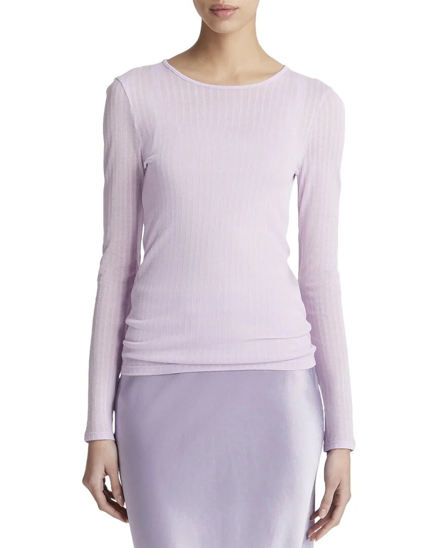 Vince Sheer Crewneck Top | Shop Simon