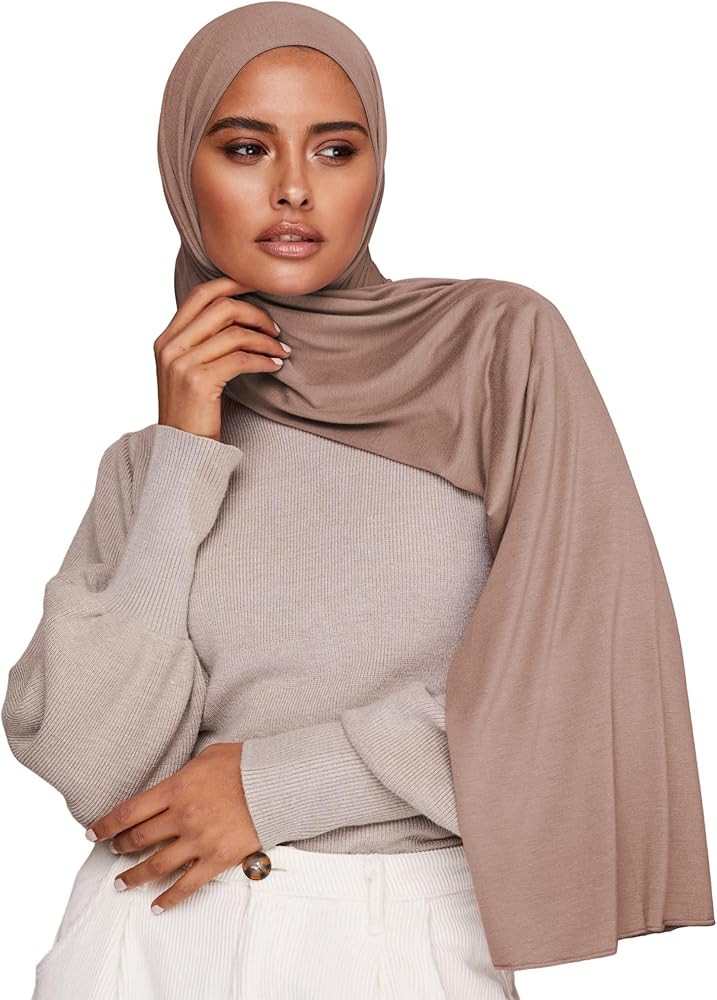 VOILE CHIC Premium Jersey Hijab Scarf For Women - Islamic Head Scarf Wrap Hijabs | Amazon (US)