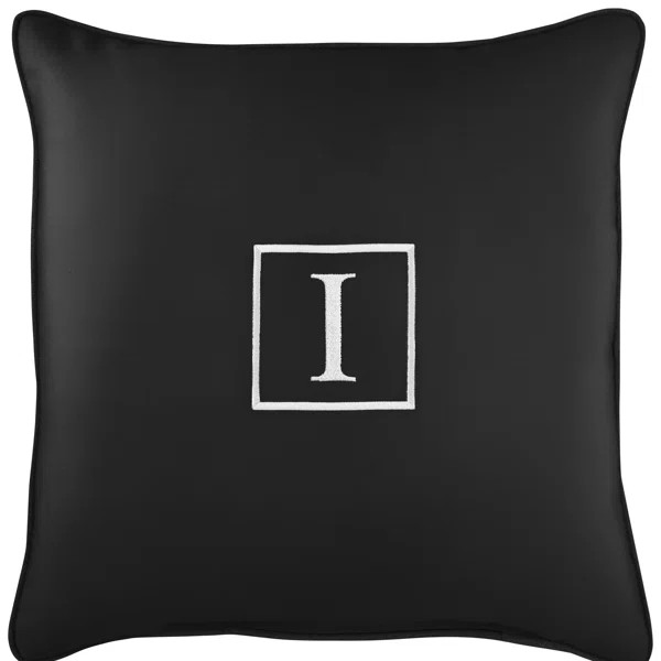 Bussey Embroidered Sunbrella® Indoor/Outdoor Throw Pillow | Wayfair North America