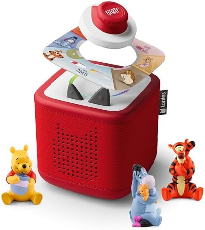 Toniebox 2 Audio Player Bundle for Kids 3+ with Winnie The Pooh, Tigger, Eeyore Figurines and Ton... | Amazon (US)