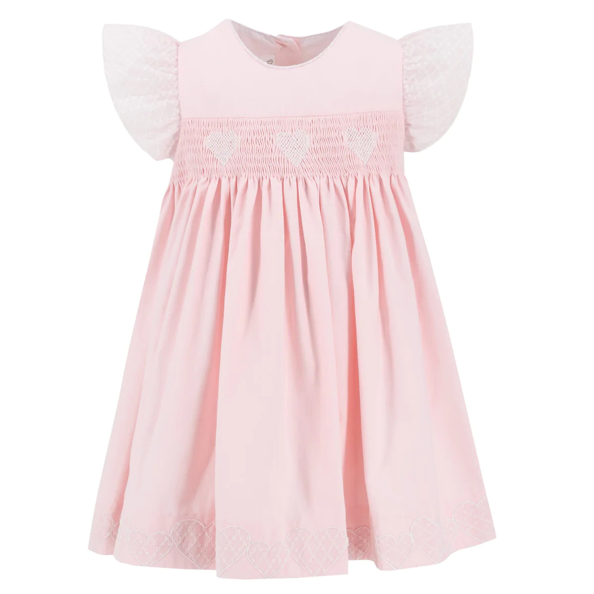 Heart Blush Rose Girl Dress | Dondolo