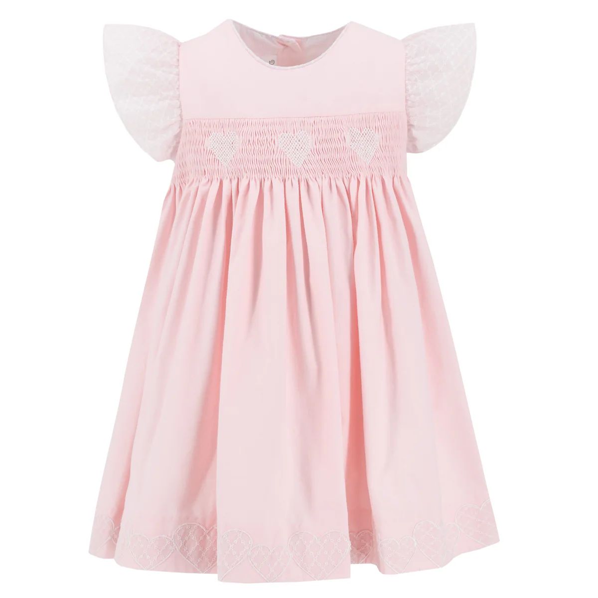 Heart Blush Rose Girl Dress | Dondolo