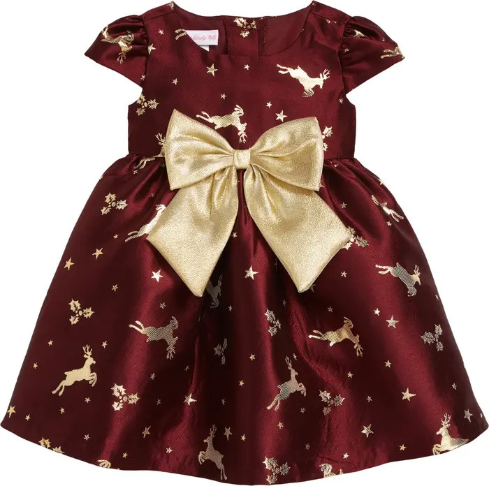 Iris & Ivy Reindeer Jacquard Dress | Nordstrom | Nordstrom