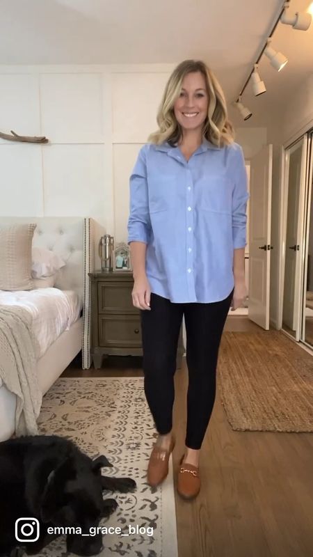 Fall styles with staple pieces. Capsule wardrobe from The Loft  

I included my whole purchase but have to show the green pants and lounge set yet. They’re amazing tho! 

I’m wearing a medium in the button downs and a small in the ivory top. 

Medium leggings and size 6 in the pants but I would side down 1 in the corduroy bc they seem to be big. I also cut the bottom to fit my length better. Shoes are all tts   

#LTKunder50 #LTKstyletip #LTKsalealert
