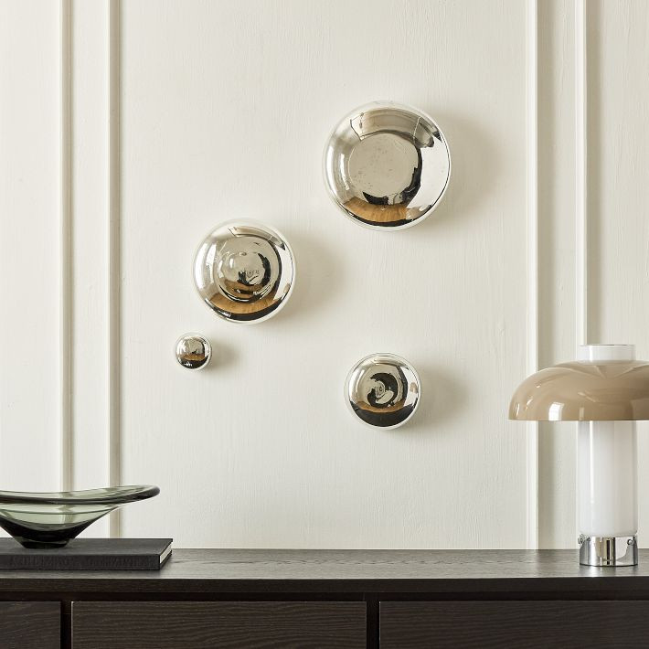 Mercury Glass Orb 10" Wall Art | West Elm (US)