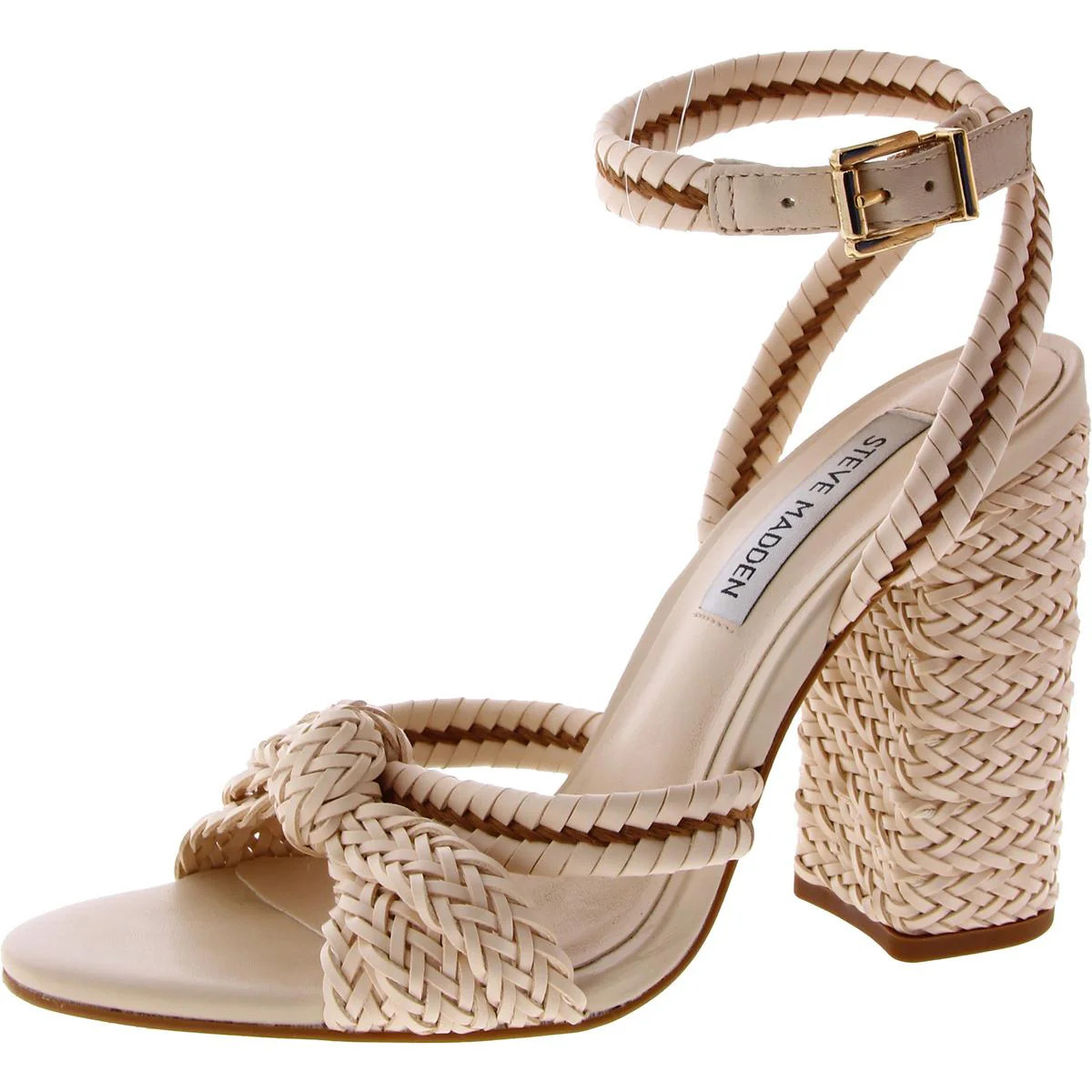 Womens Woven Ankle Strap Strappy Sandals | Shop Simon
