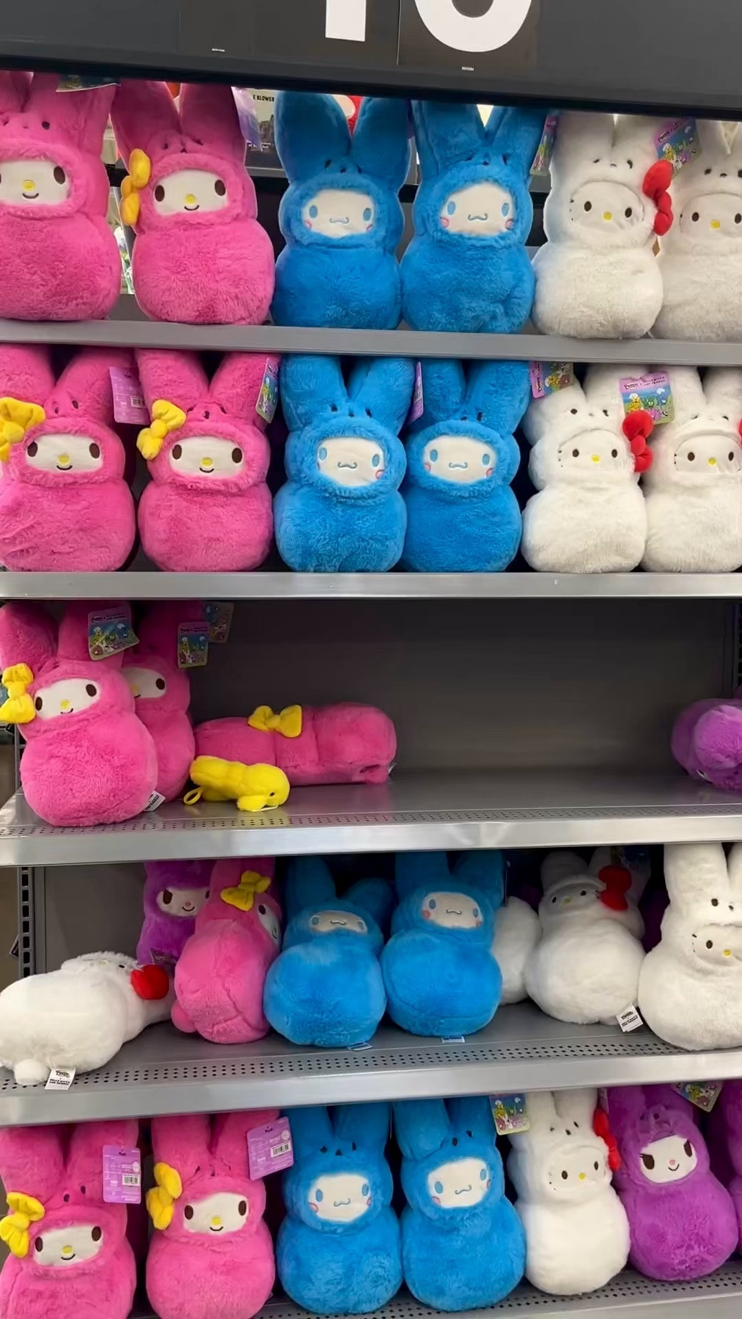 Walmart is fully stocked with everything you could want to fill your Easter baskets! I saw tons of items themed for Bluey, Paw Patrol, Sanrio (Hello Kitty & Friends), Jurassic World, Peeps, Minecraft, Mario, Pokemon & more! Whatever your kiddo is into, they likely have it! More videos to come! 

Keywords: easter, Easter basket, cinnamon roll, hello Kitty, peeps, Candy, basket filler ￼

#LTKmomlife #LTKSeasonal #LTKKids
