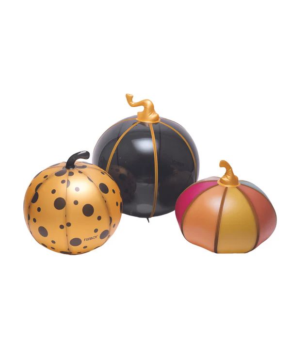 Light Up Halloween Pumpkin Multicolor (3 Pack) | FUNBOY