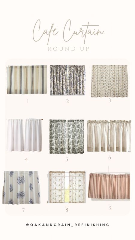 Cafe curtains // cozycore // cottage style home // cottage style window coverings // curtains // kitchen curtains

#LTKhome