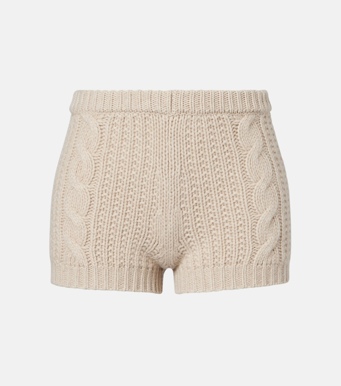 Cable-knit cashmere shorts | Mytheresa (INTL)