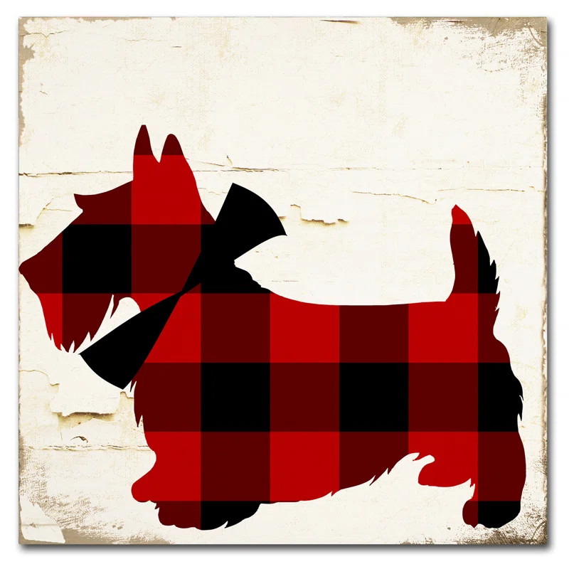 'Scotty I' by Color Bakery Graphic Art on Wrapped Canvas | Wayfair North America