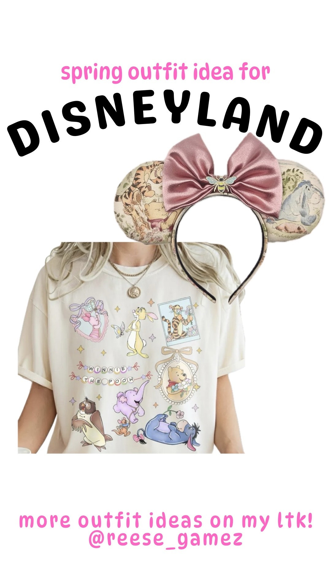 disney outfit, disneyland outfit, disney outfits, disneyland outfits, winnie the pooh outfit, mickey ears, minnie ears

#LTKTravel #LTKSeasonal #LTKootd